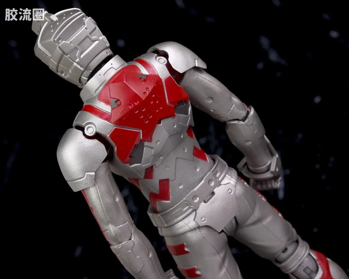 ultra-act ULTRAC-ACT x S.H. Figuarts 系列 奥特曼装甲 艾斯 - 图片