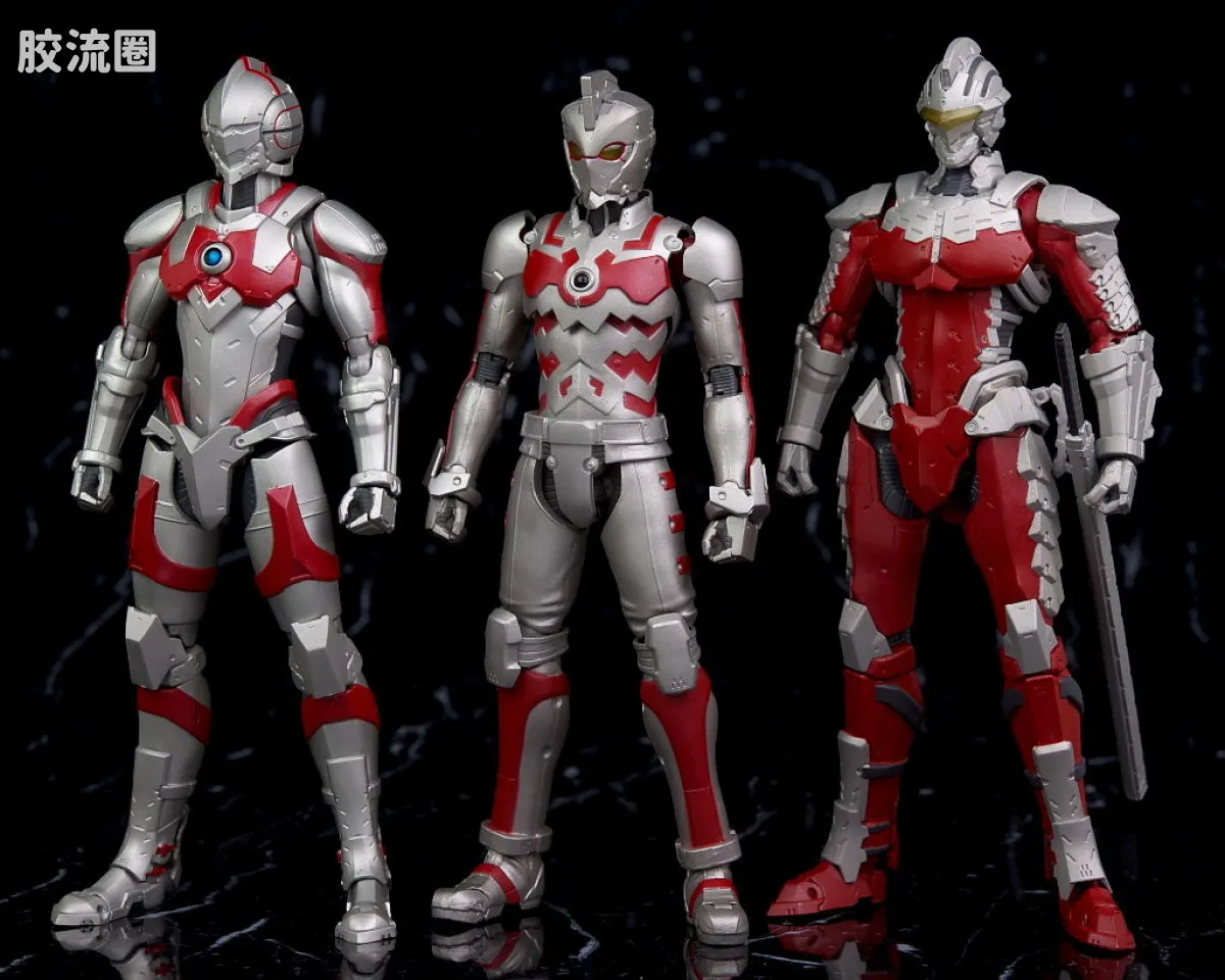 ultra-act ULTRAC-ACT x S.H. Figuarts 系列 奥特曼装甲 艾斯 - 图片
