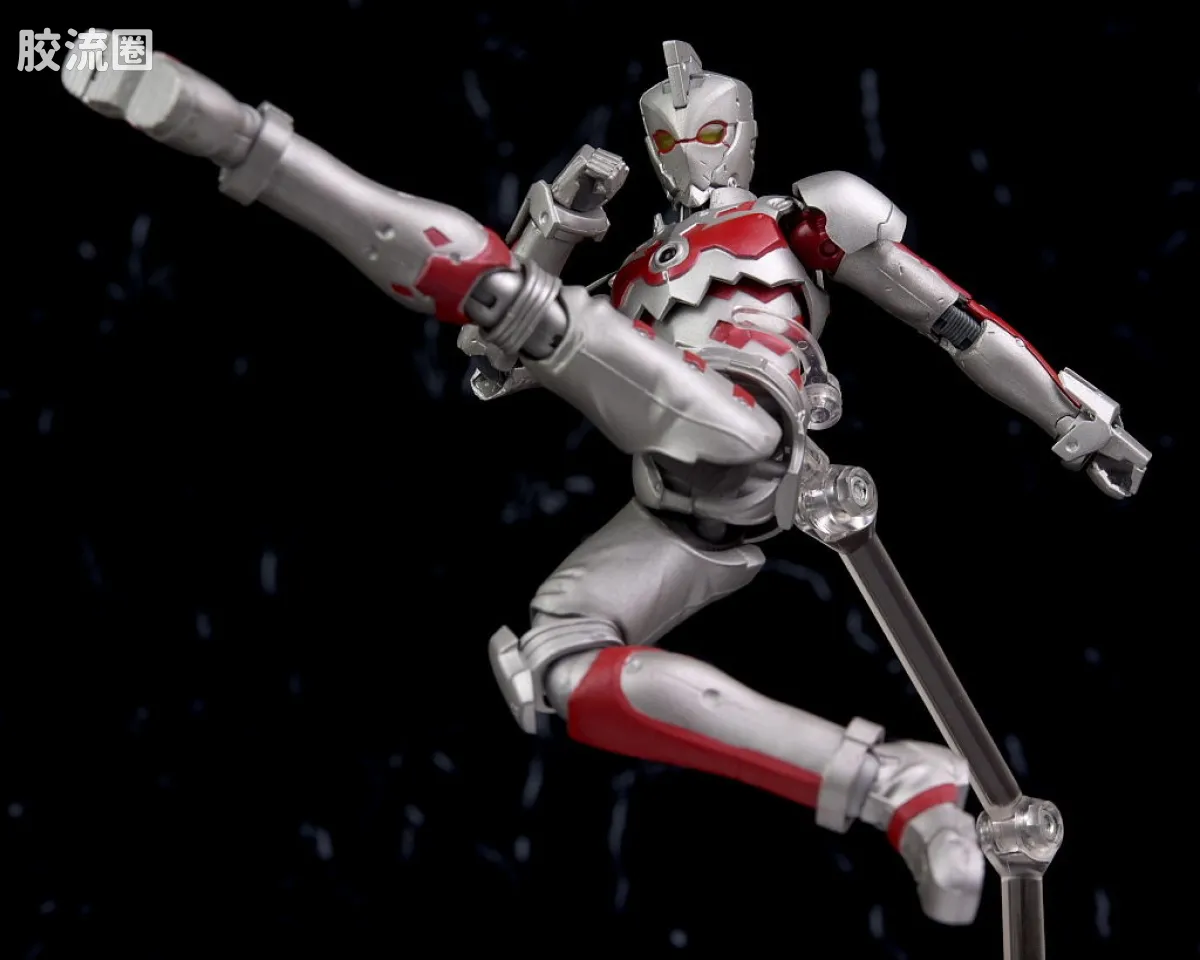 ultra-act ULTRAC-ACT x S.H. Figuarts 系列 奥特曼装甲 艾斯 - 图片