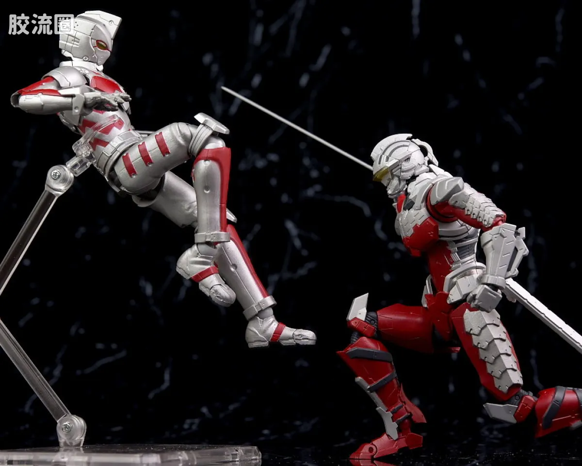 ultra-act ULTRAC-ACT x S.H. Figuarts 系列 奥特曼装甲 艾斯 - 图片