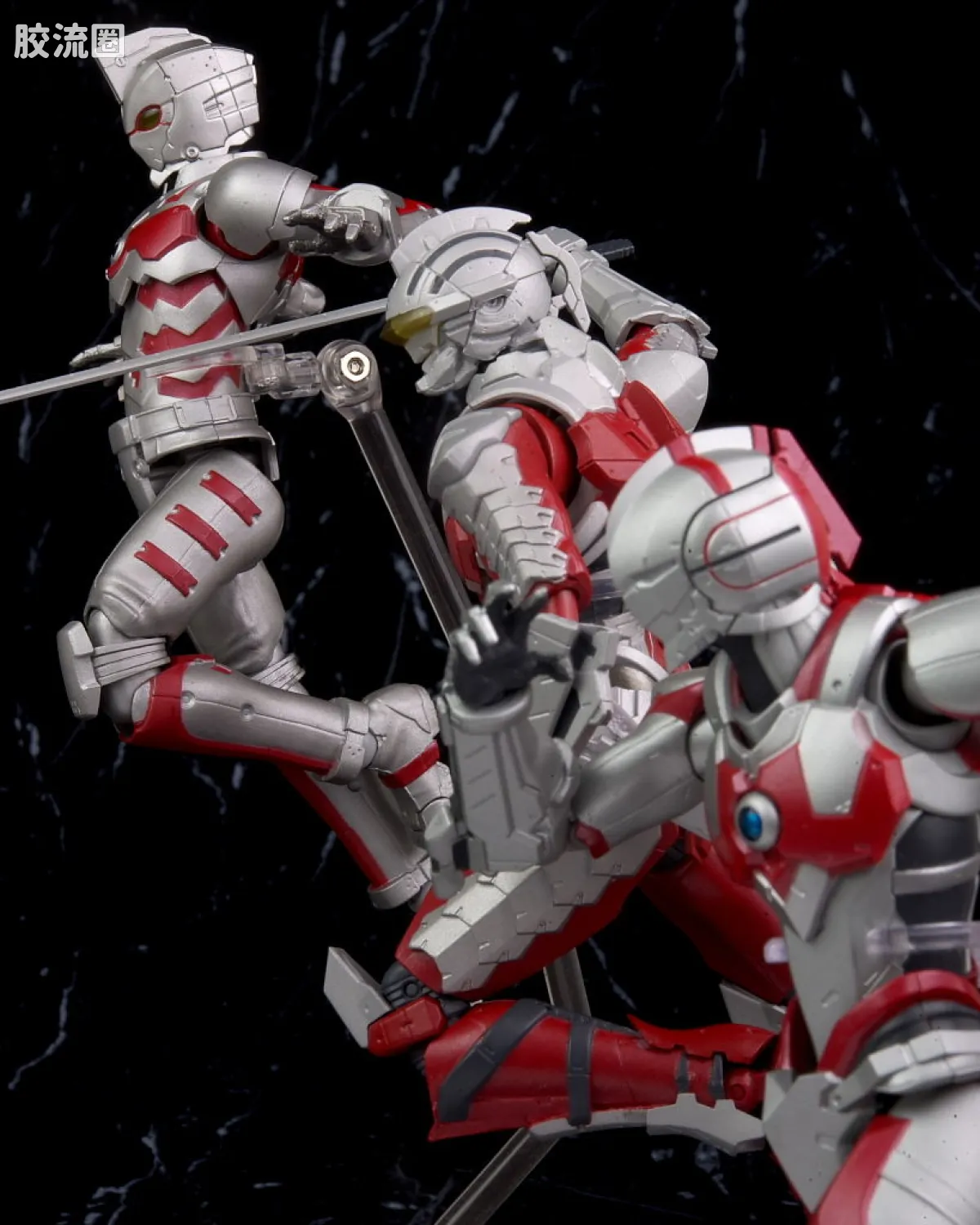 ultra-act ULTRAC-ACT x S.H. Figuarts 系列 奥特曼装甲 艾斯 - 图片