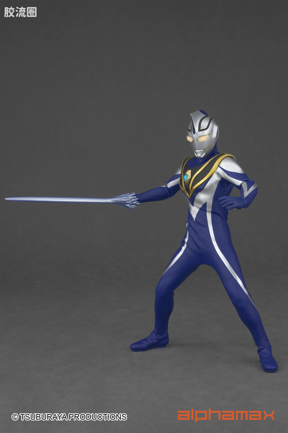 Pre-painted action figure 奥特曼系列 阿古茹奥特曼 V2 - 图片