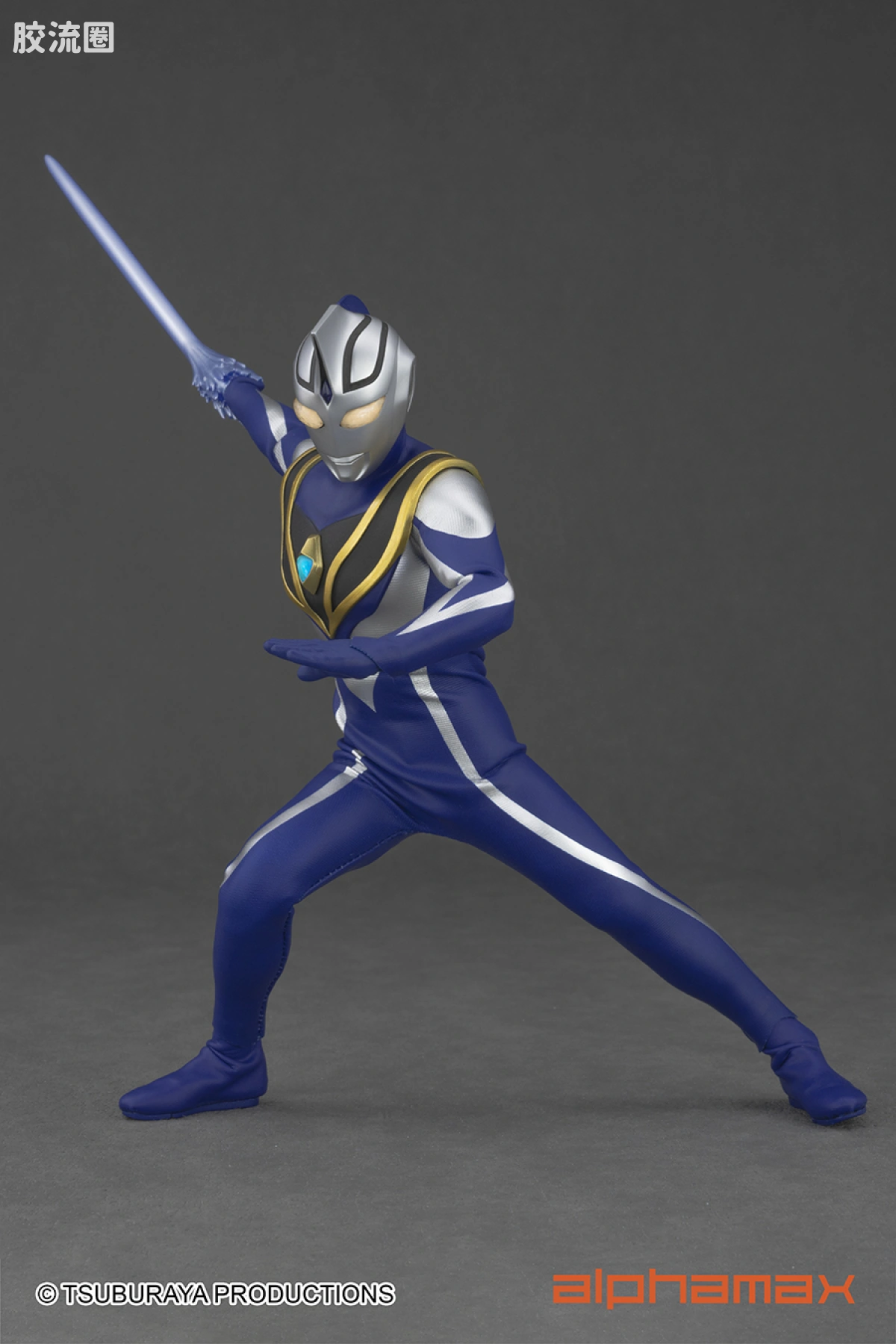 Pre-painted action figure 奥特曼系列 阿古茹奥特曼 V2 - 图片