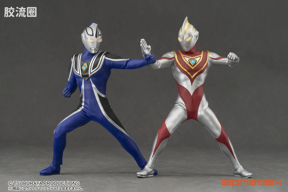 Pre-painted action figure 奥特曼系列 盖亚奥特曼V1 - 图片