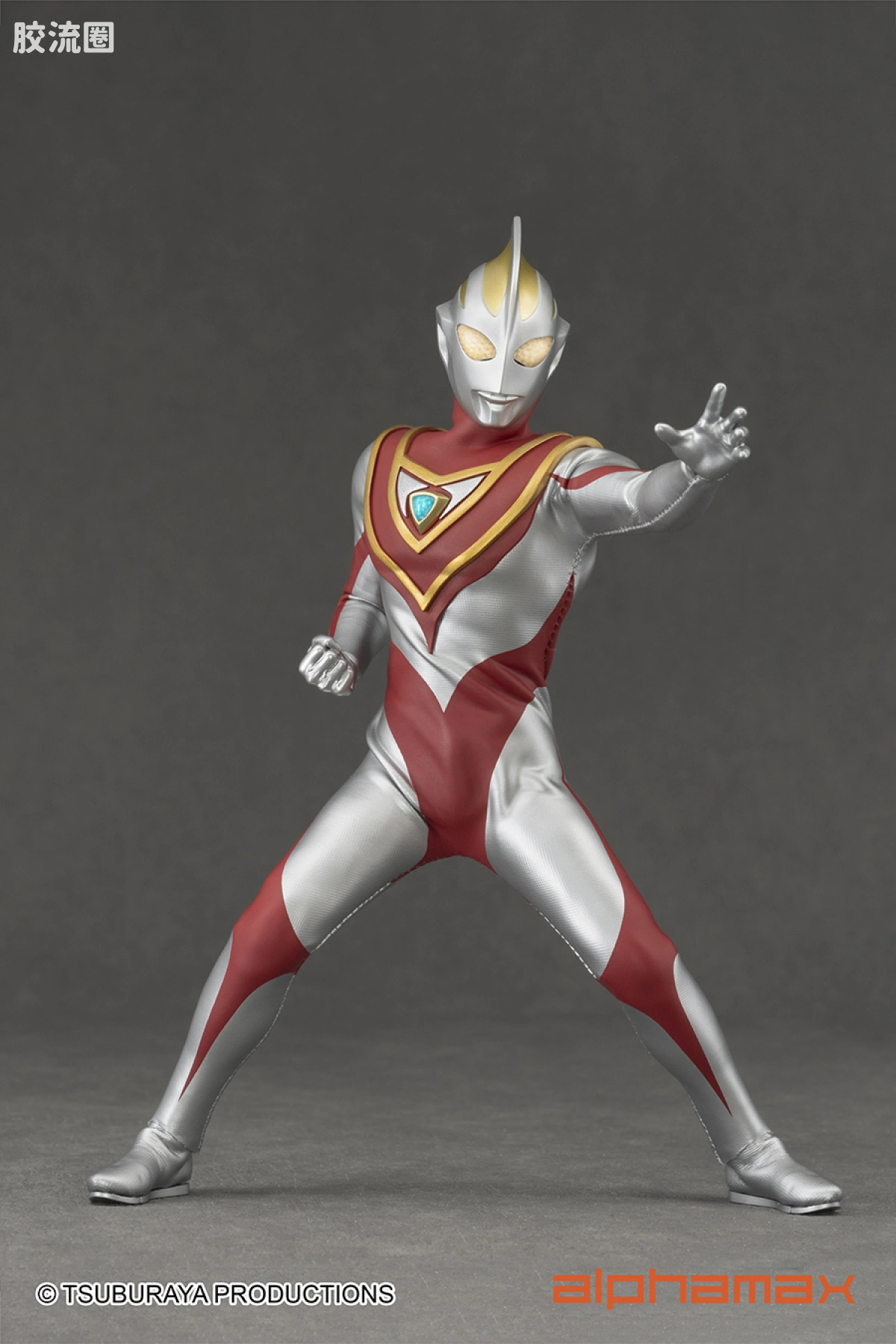 Pre-painted action figure 奥特曼系列 盖亚奥特曼V1 - 图片
