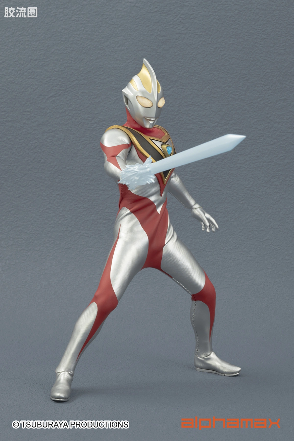 Pre-painted action figure 奥特曼系列 盖亚奥特曼 V2 - 图片
