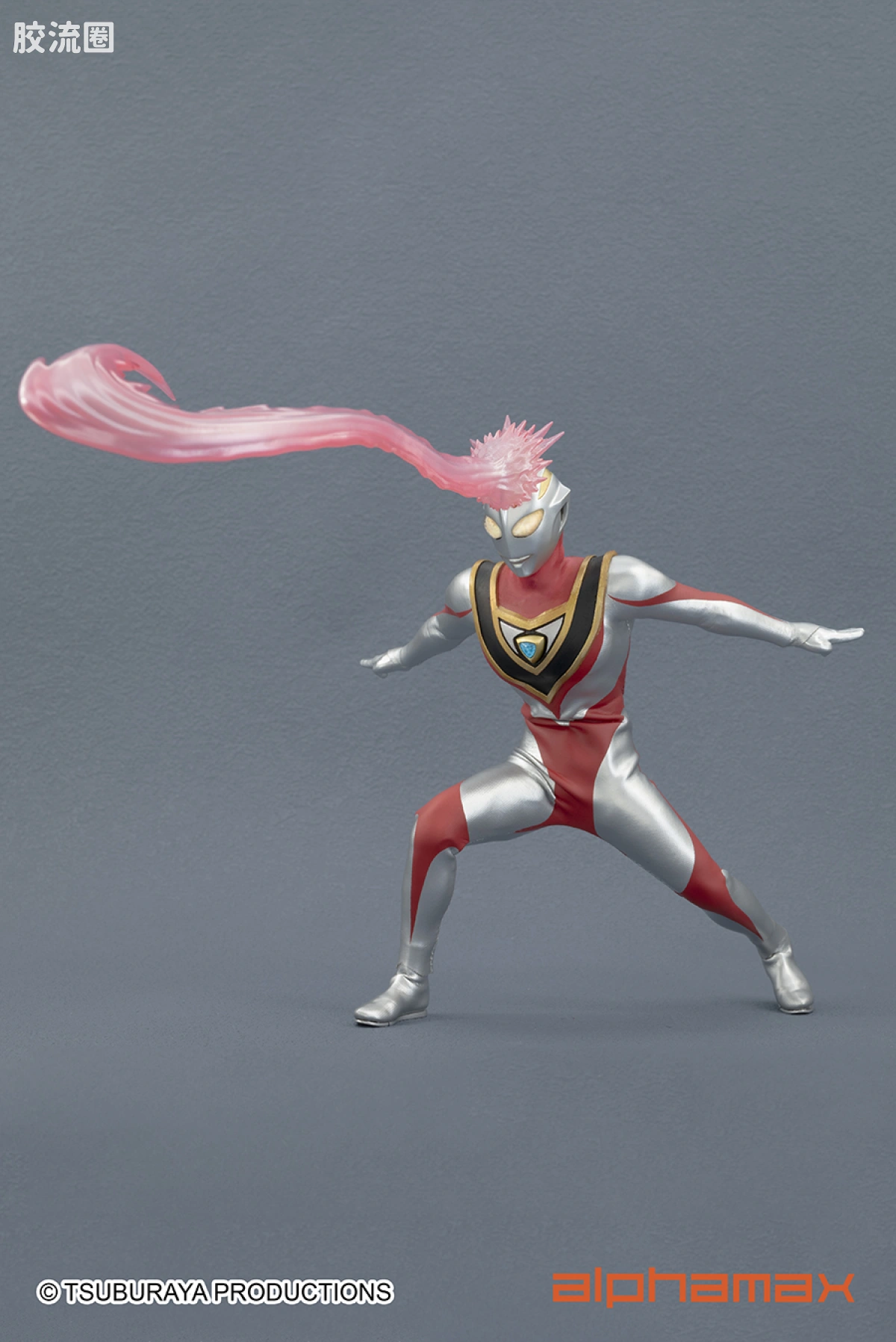 Pre-painted action figure 奥特曼系列 盖亚奥特曼 V2 - 图片