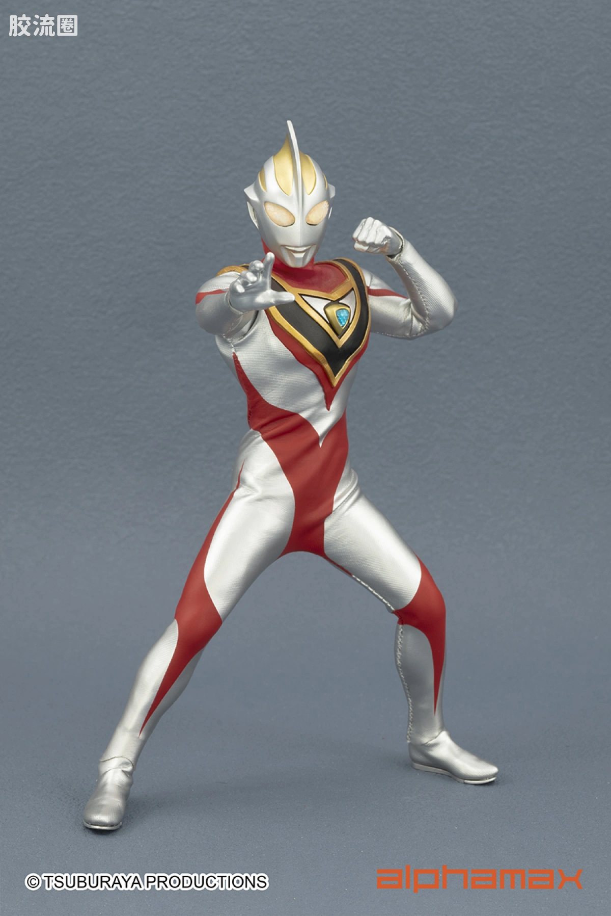 Pre-painted action figure 奥特曼系列 盖亚奥特曼 V2 - 图片