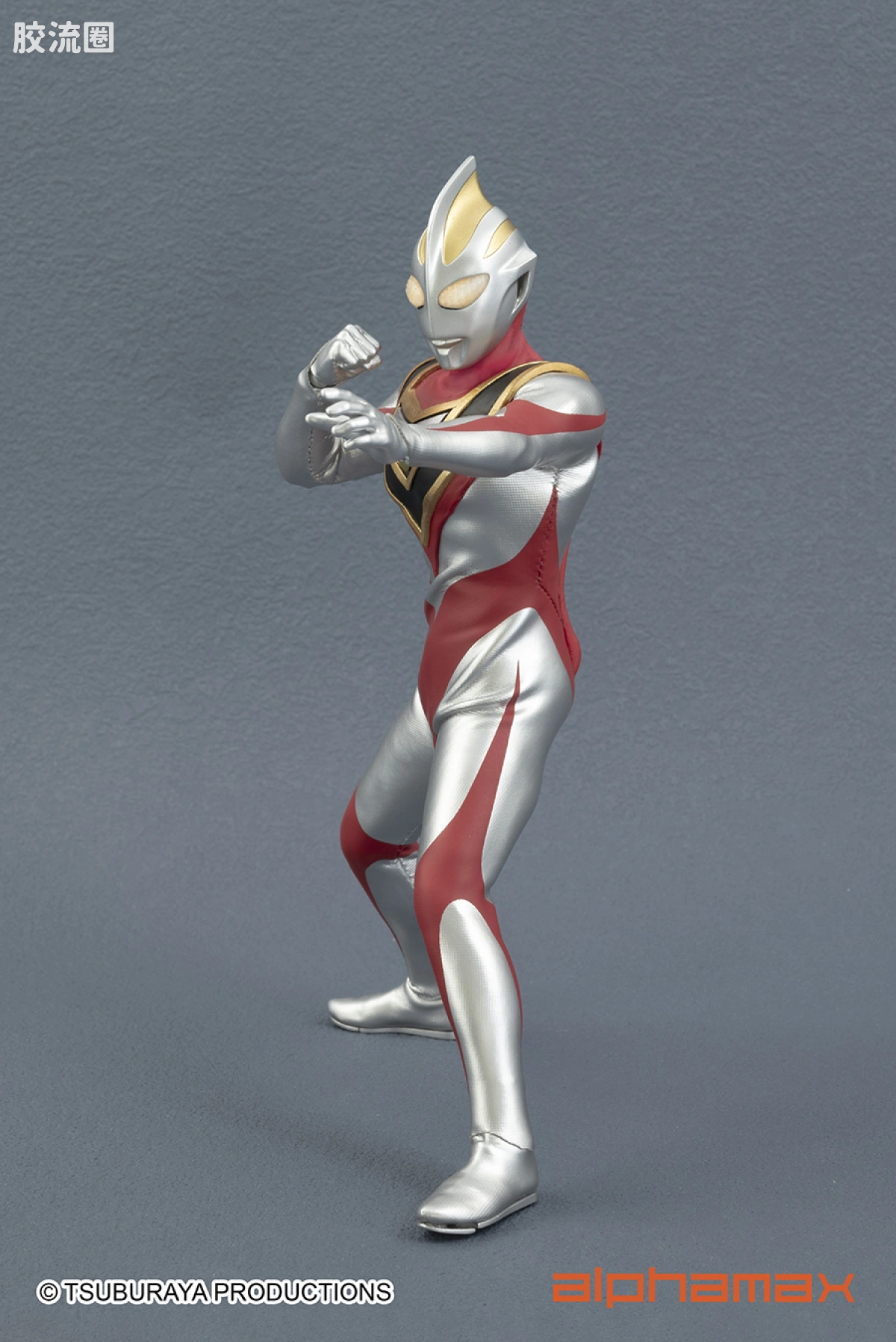 Pre-painted action figure 奥特曼系列 盖亚奥特曼 V2 - 图片