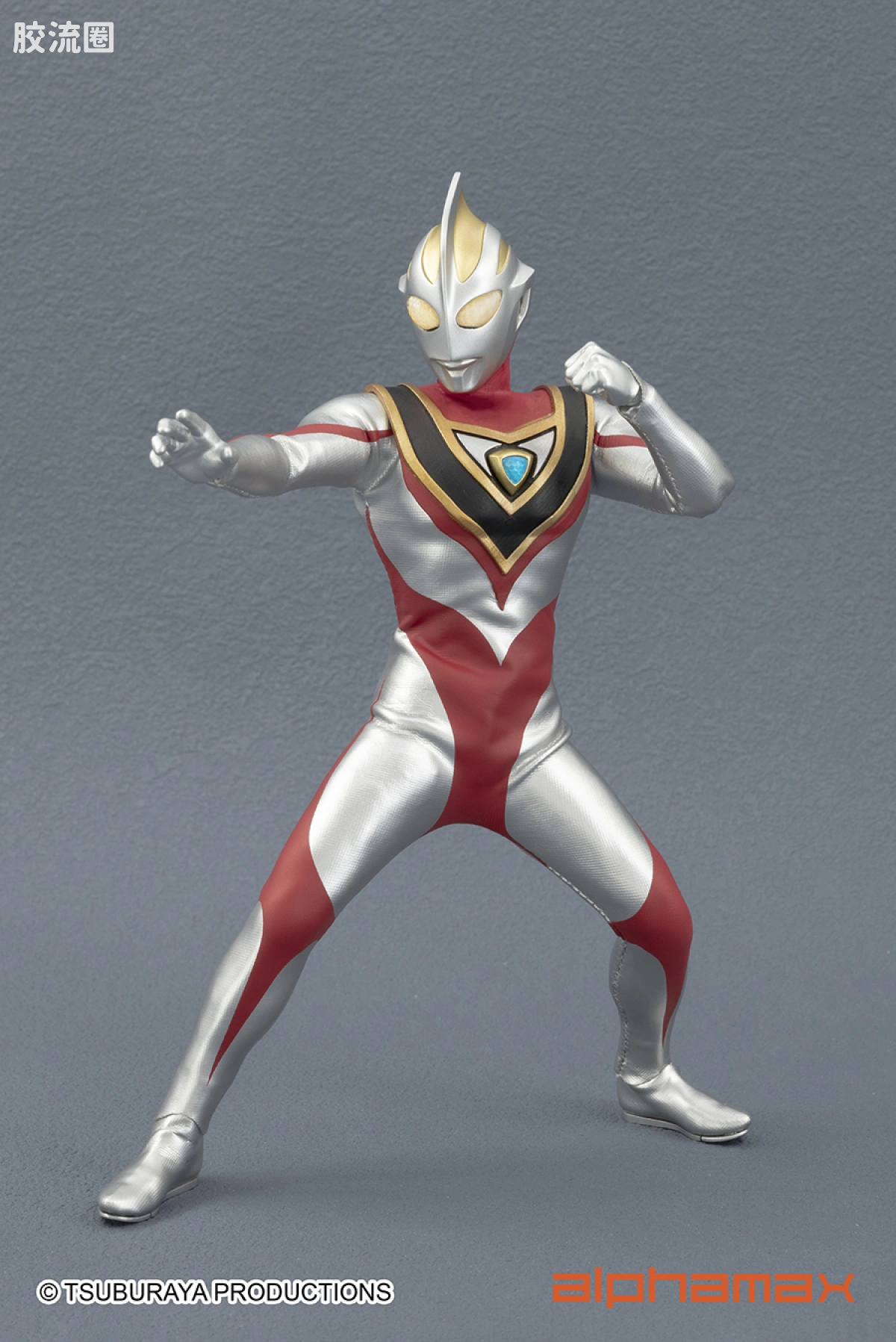 Pre-painted action figure 奥特曼系列 盖亚奥特曼 V2 - 图片