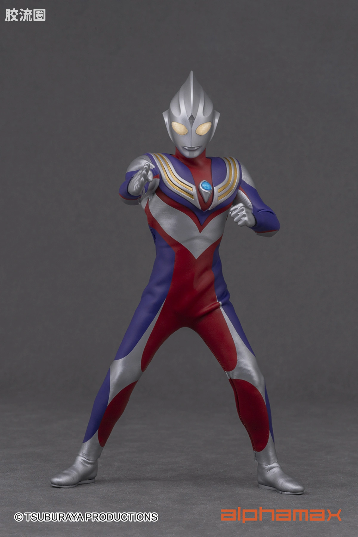 Pre-painted action figure 奥特曼系列 迪迦奥特曼 复合型2.0 - 图片