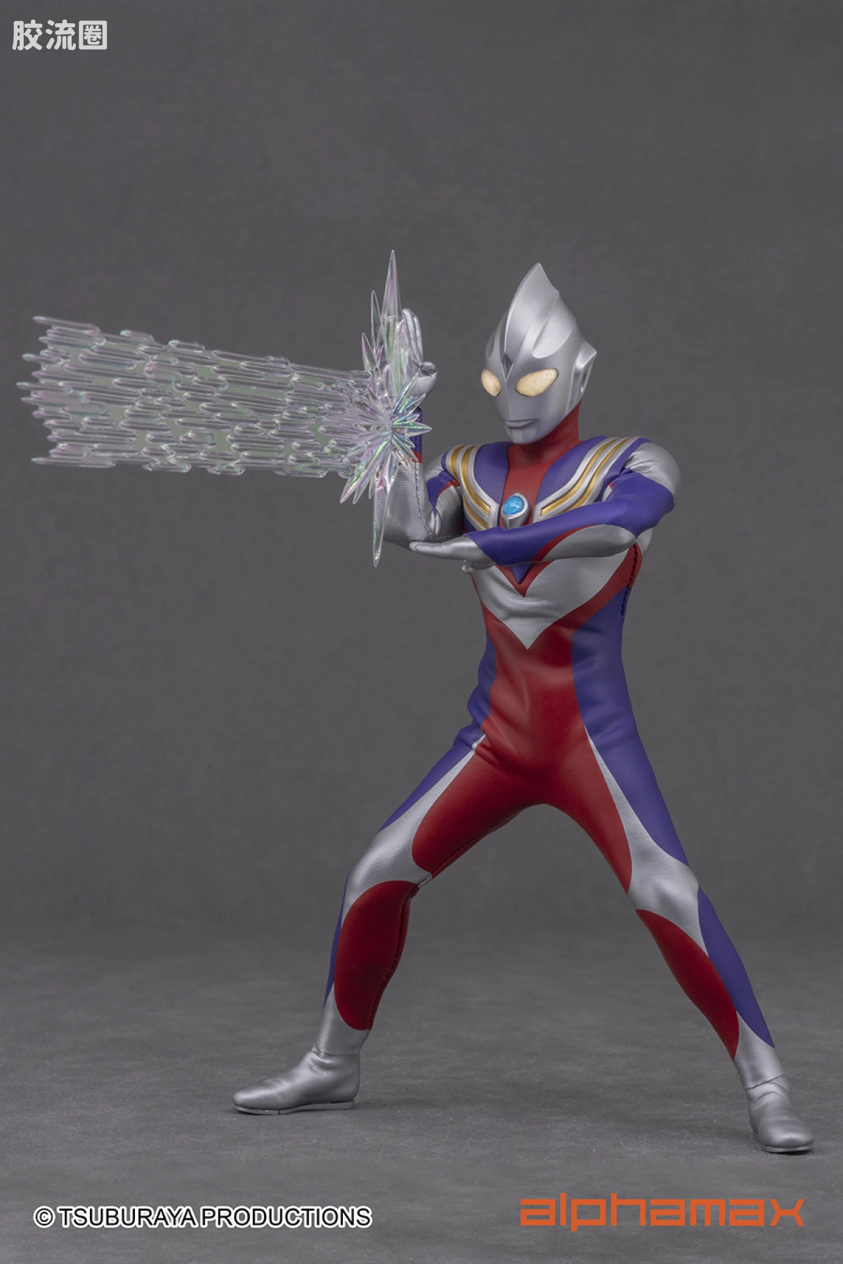 Pre-painted action figure 奥特曼系列 迪迦奥特曼 复合型2.0 - 图片