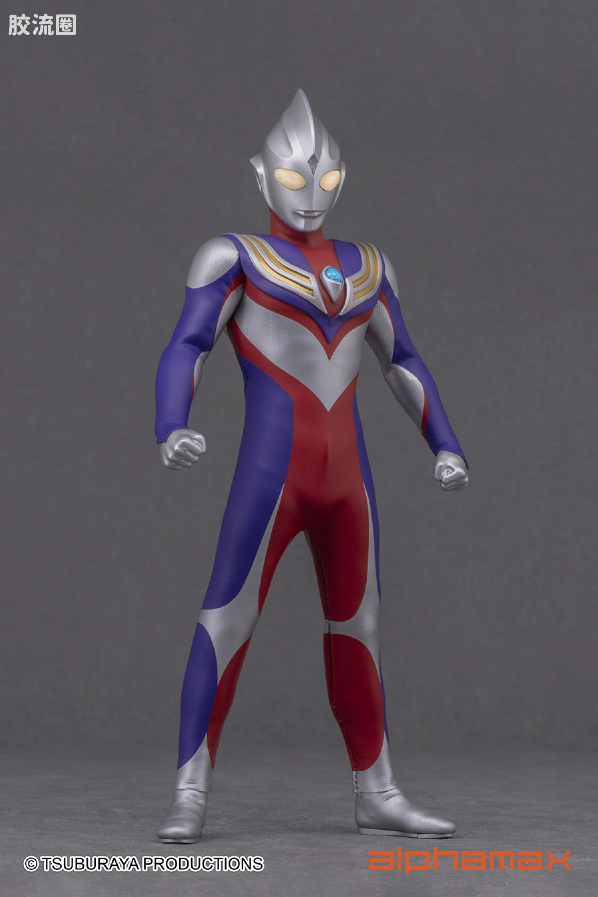 Pre-painted action figure 奥特曼系列 迪迦奥特曼 复合型2.0 - 图片