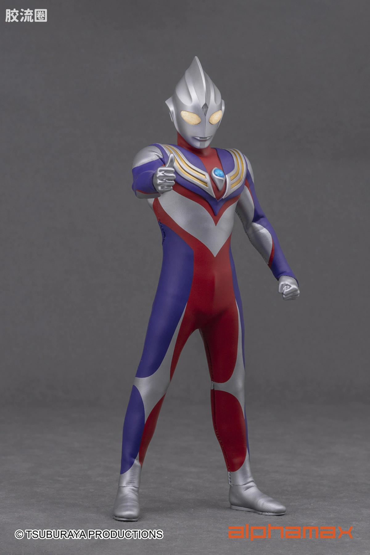 Pre-painted action figure 奥特曼系列 迪迦奥特曼 复合型2.0 - 图片