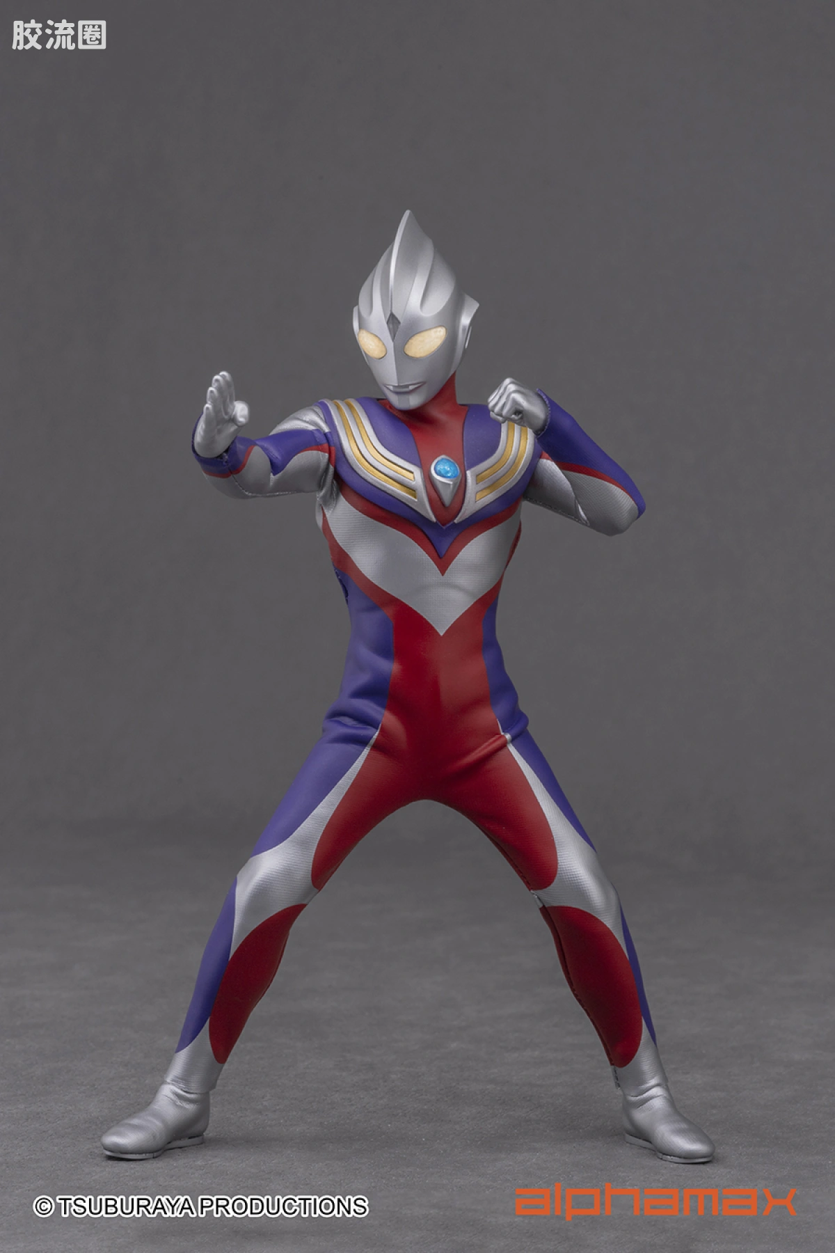 Pre-painted action figure 奥特曼系列 迪迦奥特曼 复合型2.0 - 图片