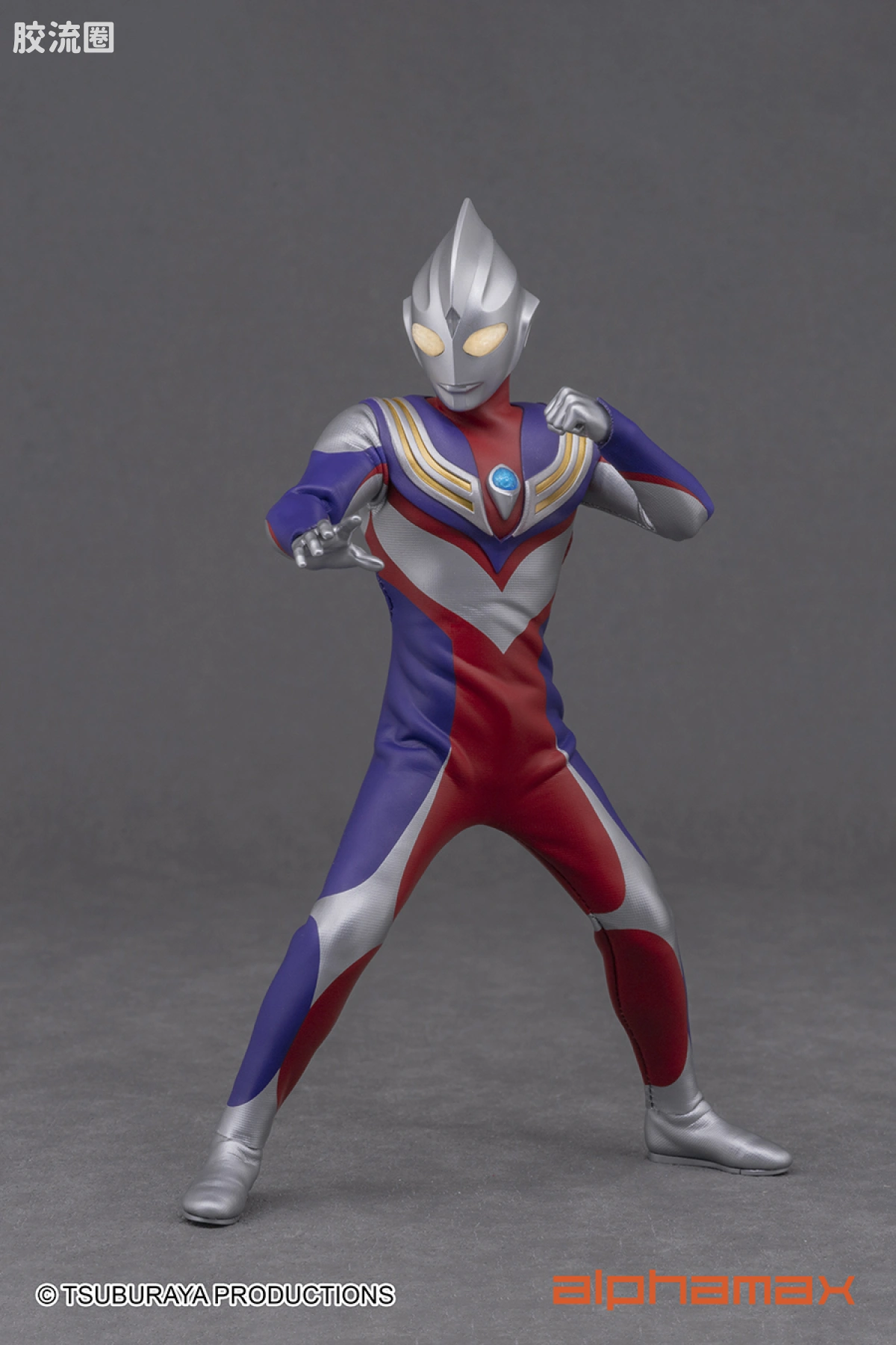 Pre-painted action figure 奥特曼系列 迪迦奥特曼 复合型2.0 - 图片