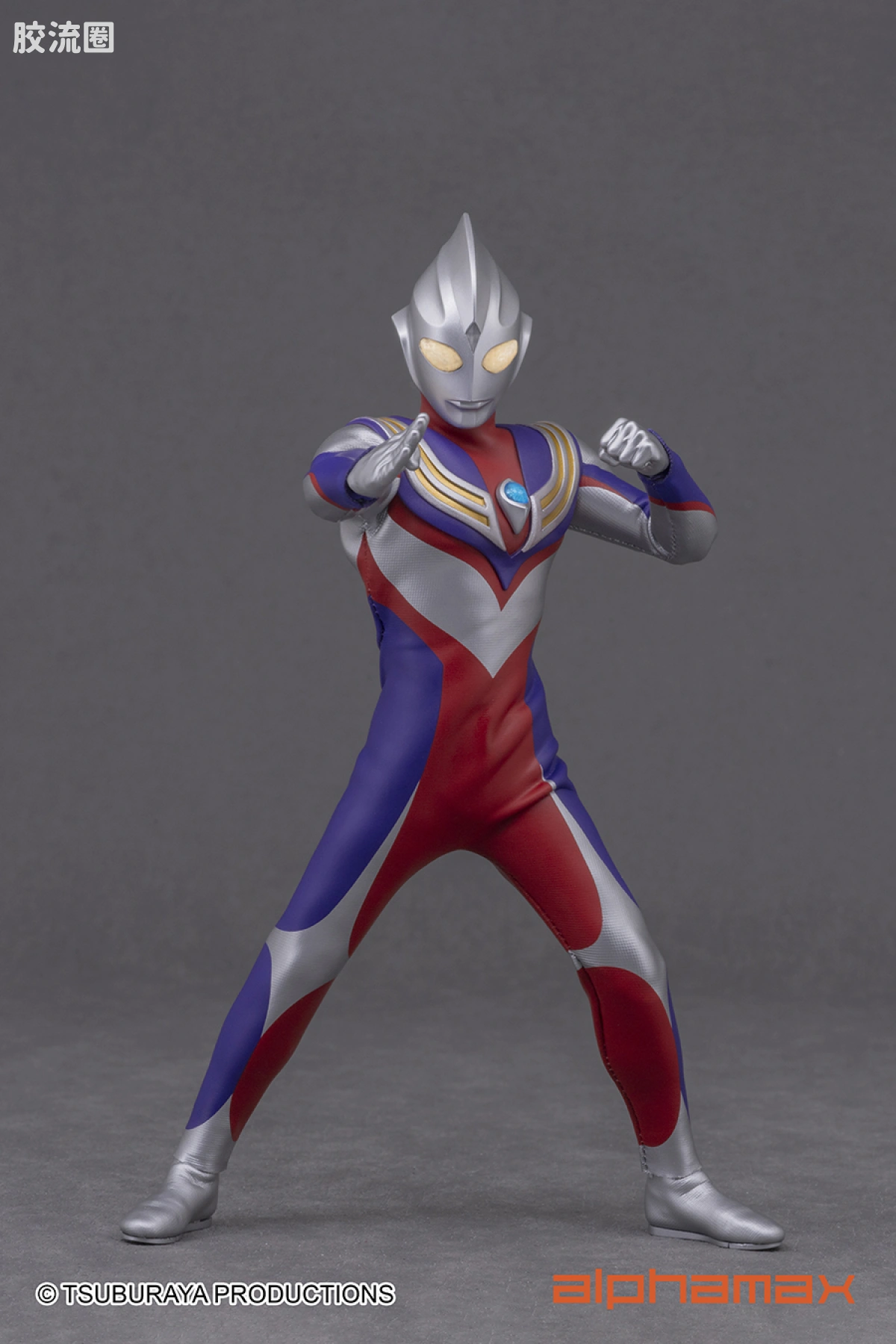 Pre-painted action figure 奥特曼系列 迪迦奥特曼 复合型2.0 - 图片