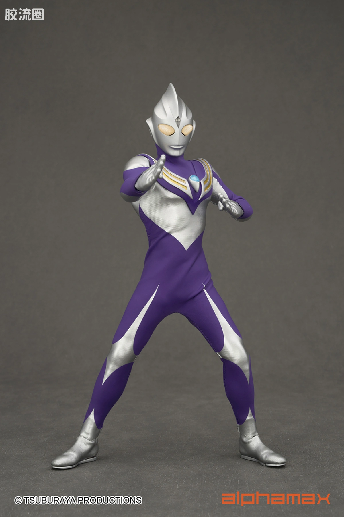Pre-painted action figure 奥特曼系列 迪迦奥特曼 空中型 - 图片