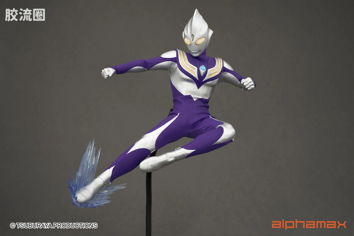 Pre-painted action figure 奥特曼系列 迪迦奥特曼 空中型 - 图片