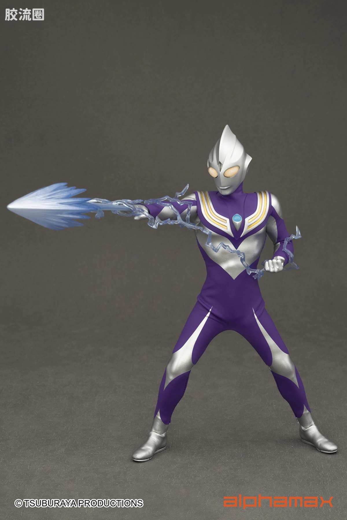 Pre-painted action figure 奥特曼系列 迪迦奥特曼 空中型 - 图片