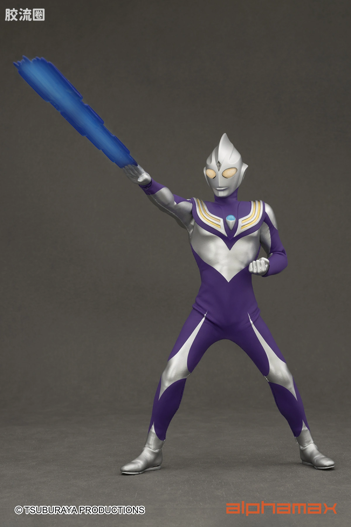 Pre-painted action figure 奥特曼系列 迪迦奥特曼 空中型 - 图片