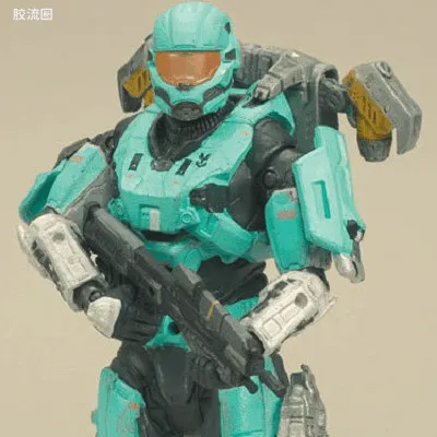 麦克法兰游戏与动画系列 HALO: REACH SERIES 2 2-PACKS UNSC AIRBORNE