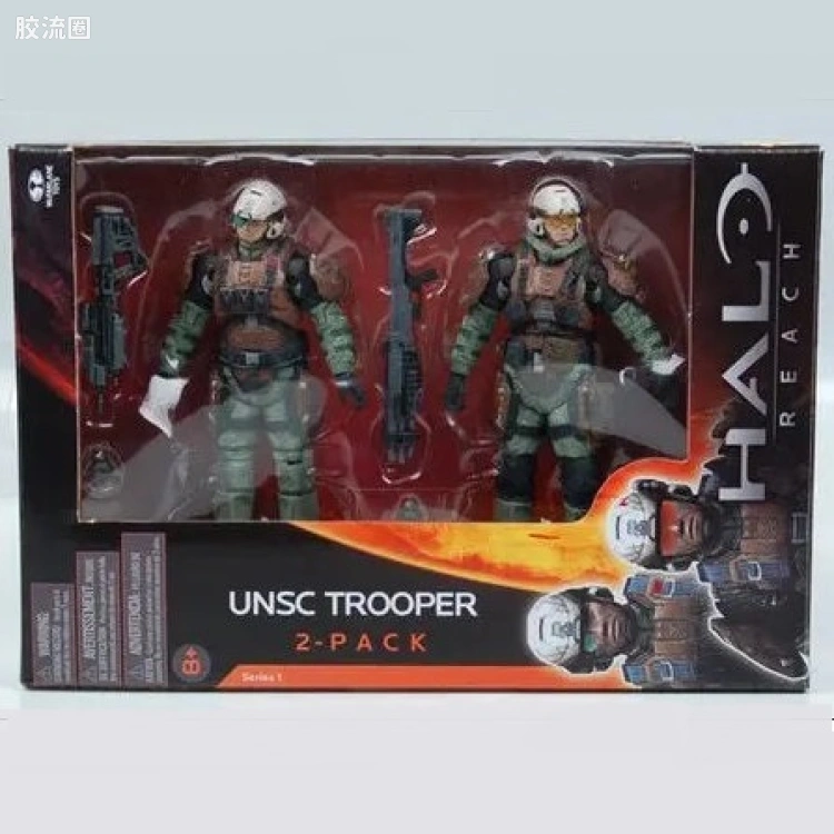 麦克法兰游戏与动画系列 HALO: REACH SERIES 1 2-PACKS UNSC TROOPERS