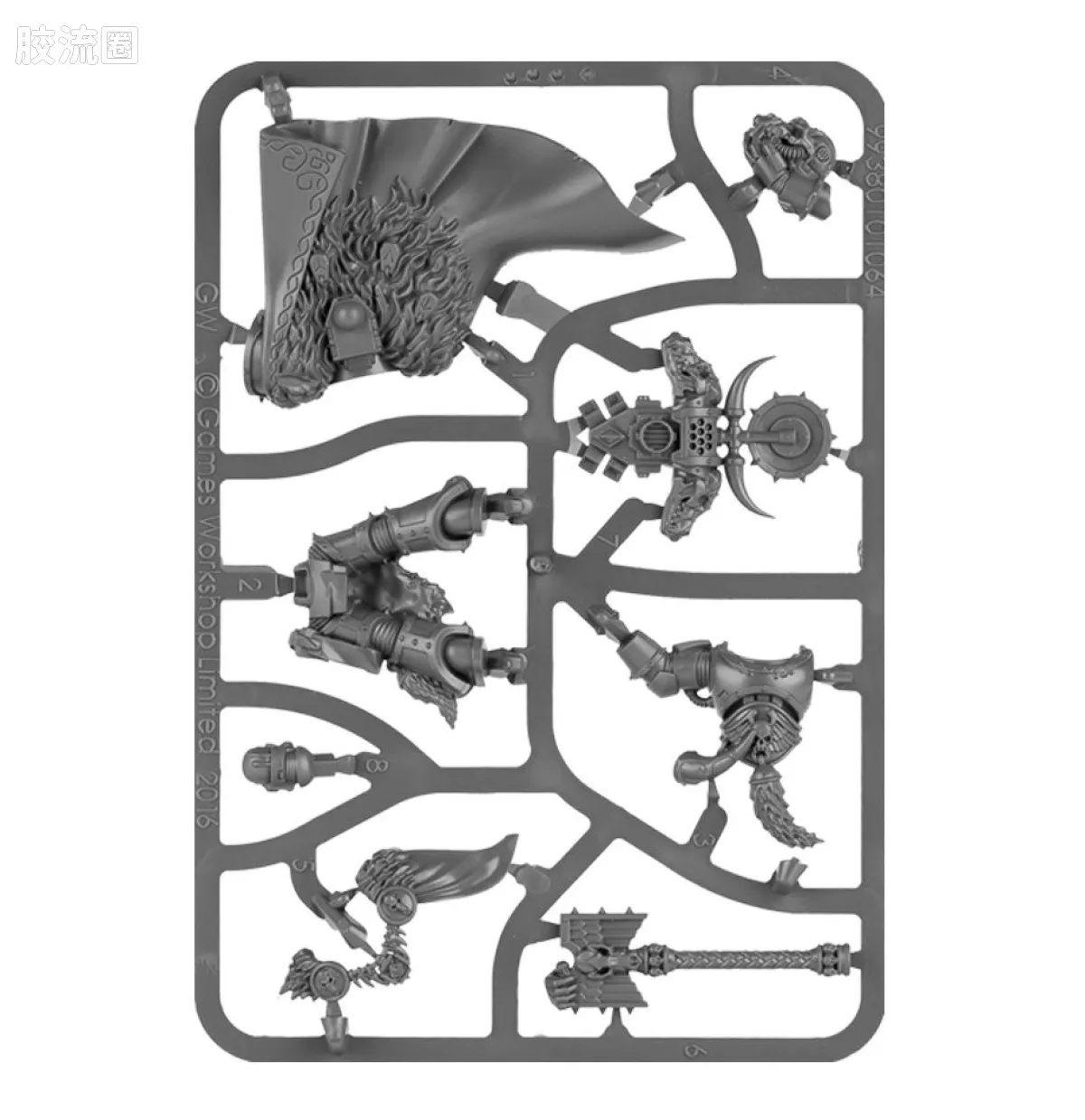 战锤40K Space Wolves 太空野狼 7版 杀戮者乌尔里克 - 图片