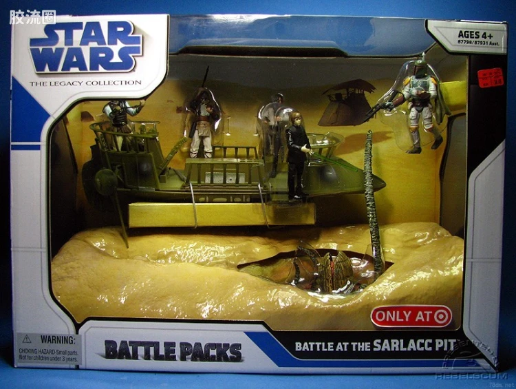 星球大战 THE LEGACY COLLECTION 战斗包系列 独家版 Ultimate Battle Pack: Battle at the Sarlacc Pit (Target)