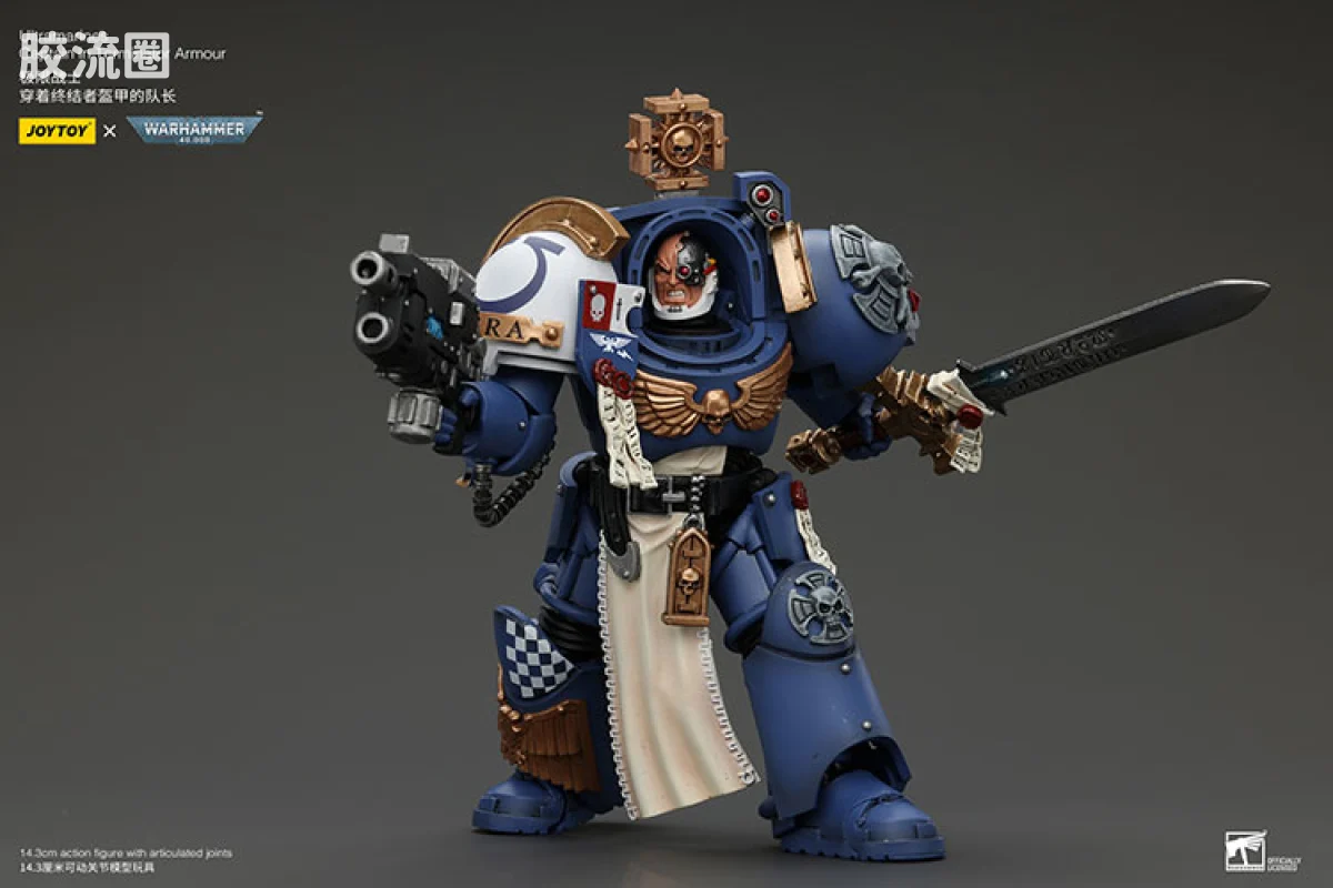 JOYTOY x 战锤40K 极限战士 战团 极限战士 终结者连长 - 图片
