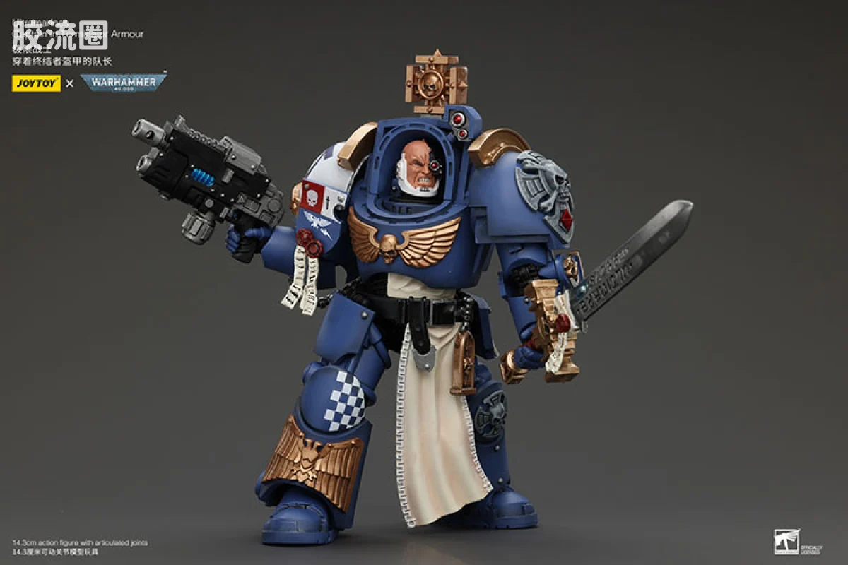 JOYTOY x 战锤40K 极限战士 战团 极限战士 终结者连长 - 图片