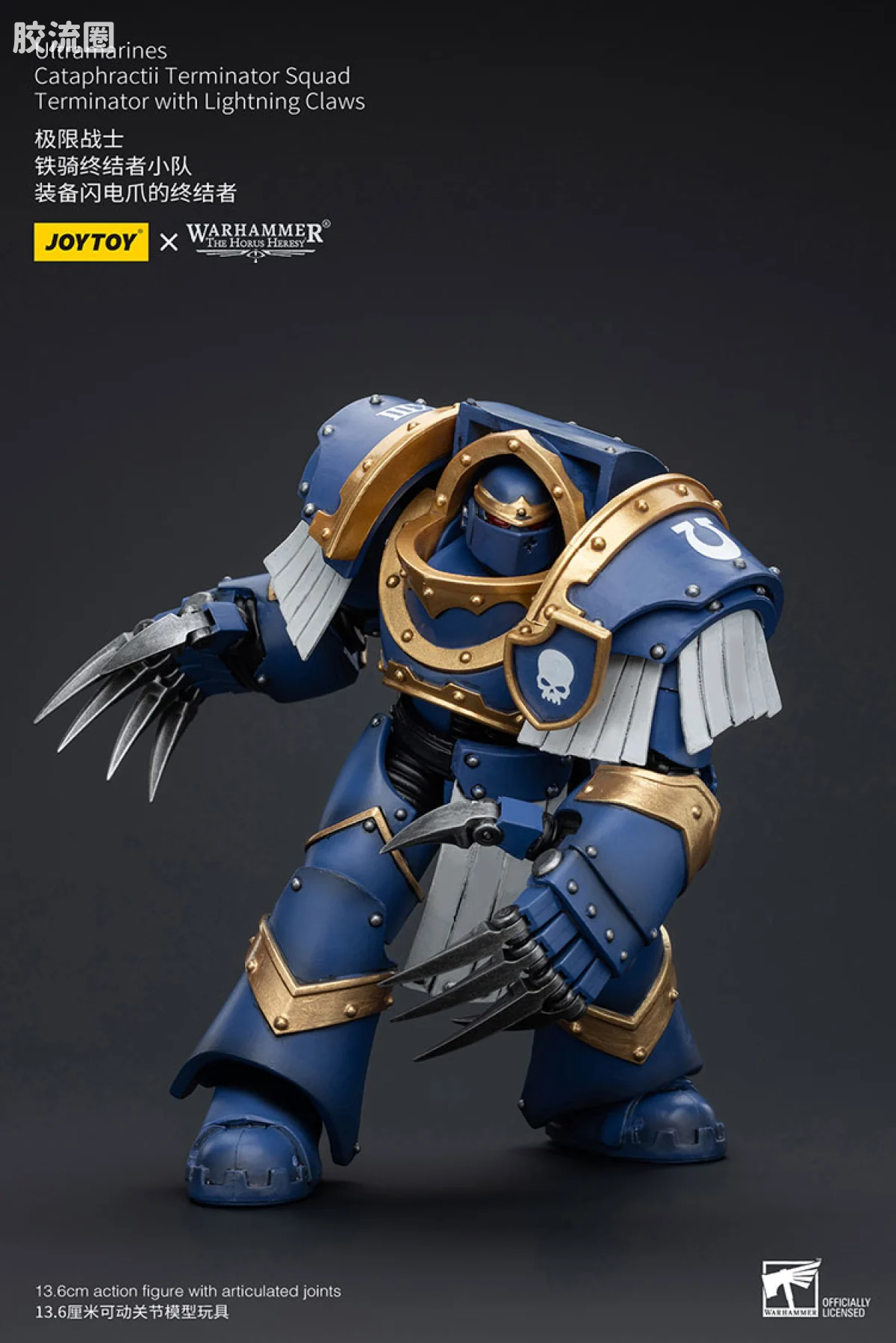 JOYTOY x 战锤40K 极限战士 战团 HH极限战士 铁骑终结者小队 - 图片