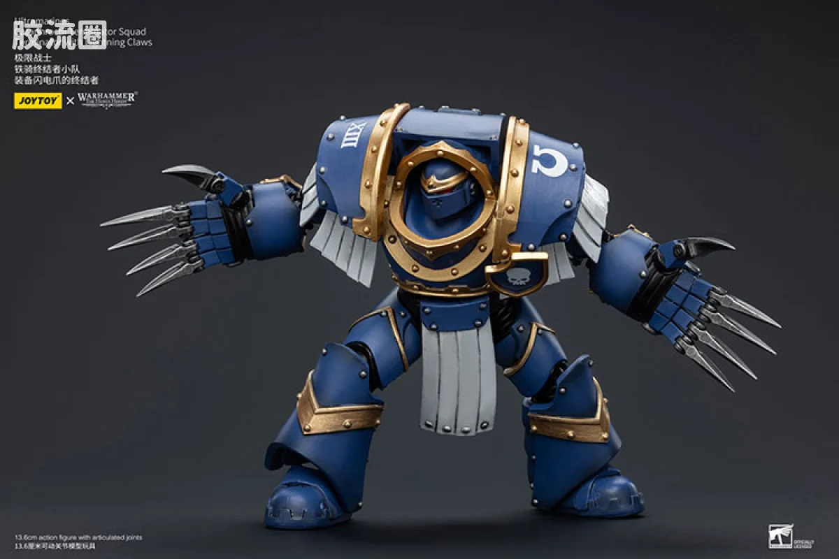 JOYTOY x 战锤40K 极限战士 战团 HH极限战士 铁骑终结者小队 - 图片