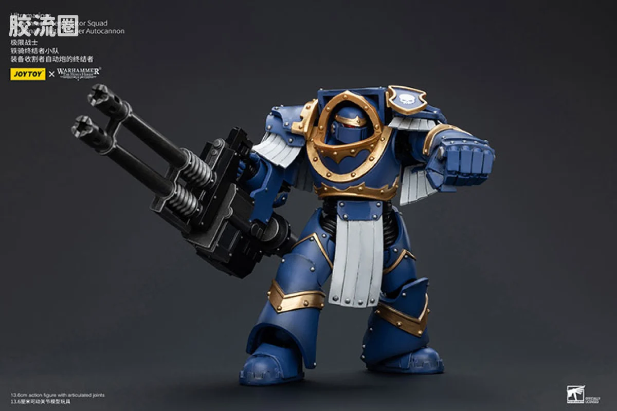 JOYTOY x 战锤40K 极限战士 战团 HH极限战士 铁骑终结者小队 - 图片