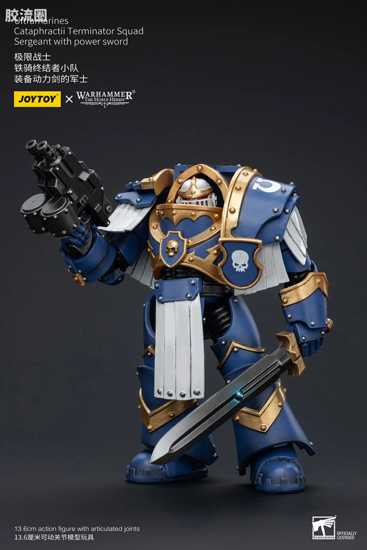 JOYTOY x 战锤40K 极限战士 战团 HH极限战士 铁骑终结者小队 - 图片