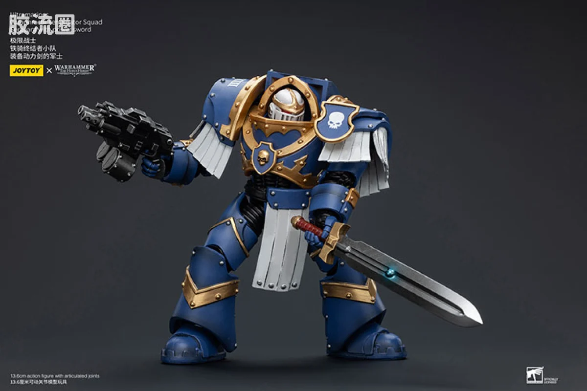 JOYTOY x 战锤40K 极限战士 战团 HH极限战士 铁骑终结者小队 - 图片