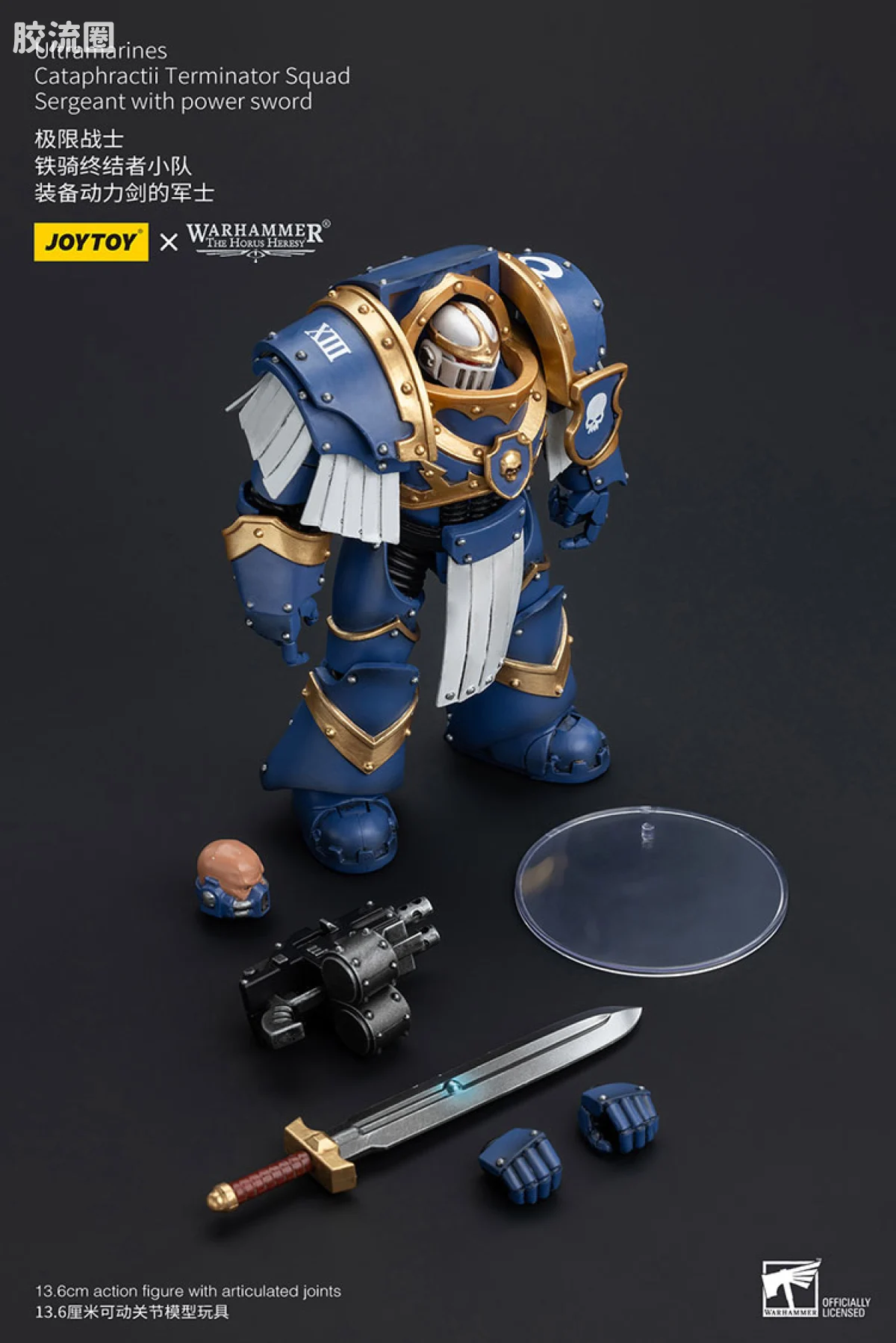 JOYTOY x 战锤40K 极限战士 战团 HH极限战士 铁骑终结者小队 - 图片