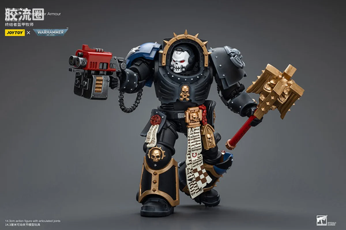 JOYTOY x 战锤40K 极限战士 战团 极限战士 终结者牧师 - 图片