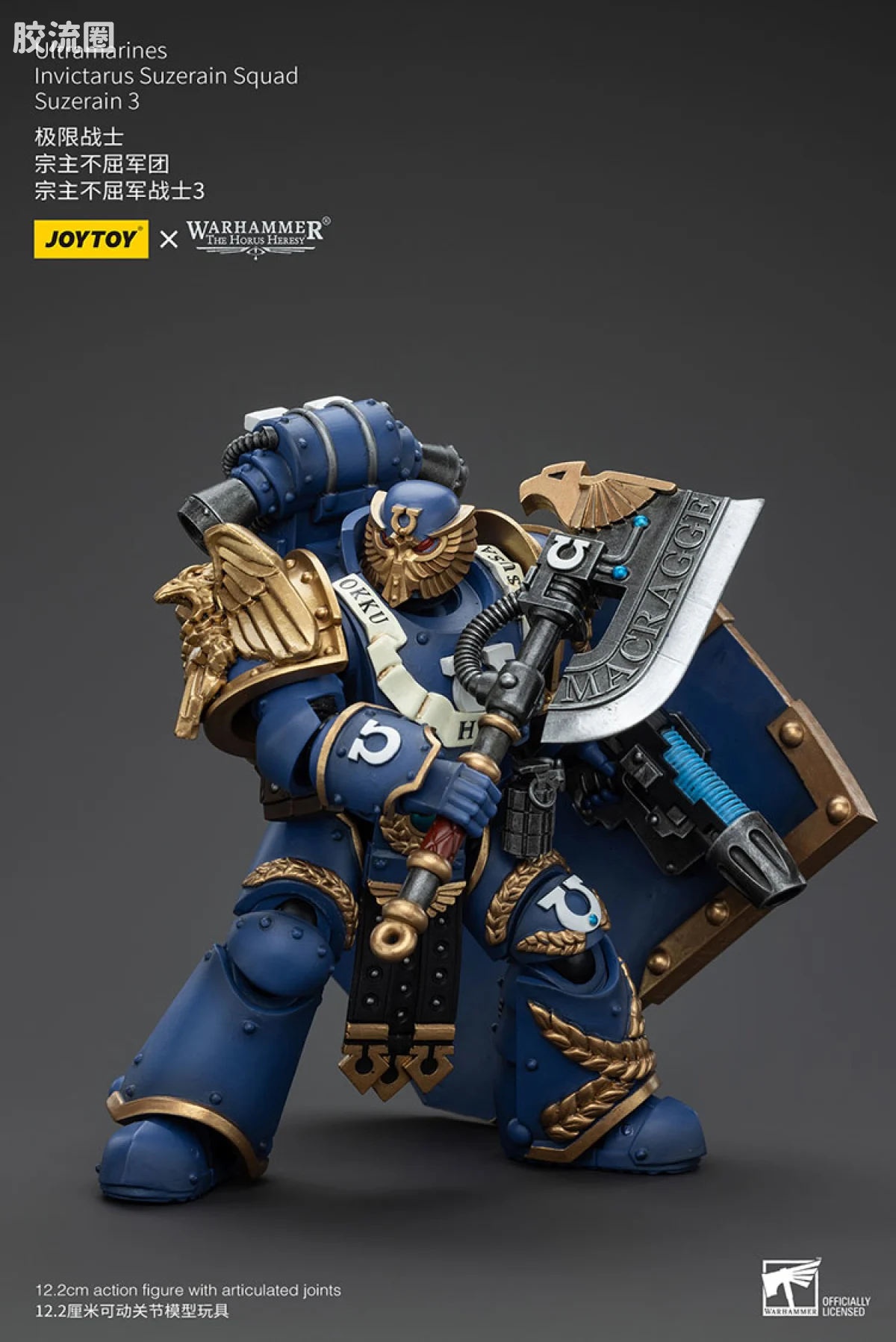 JOYTOY x 战锤40K 极限战士 战团 HH极限战士 常胜军（宗主不屈军团） - 图片