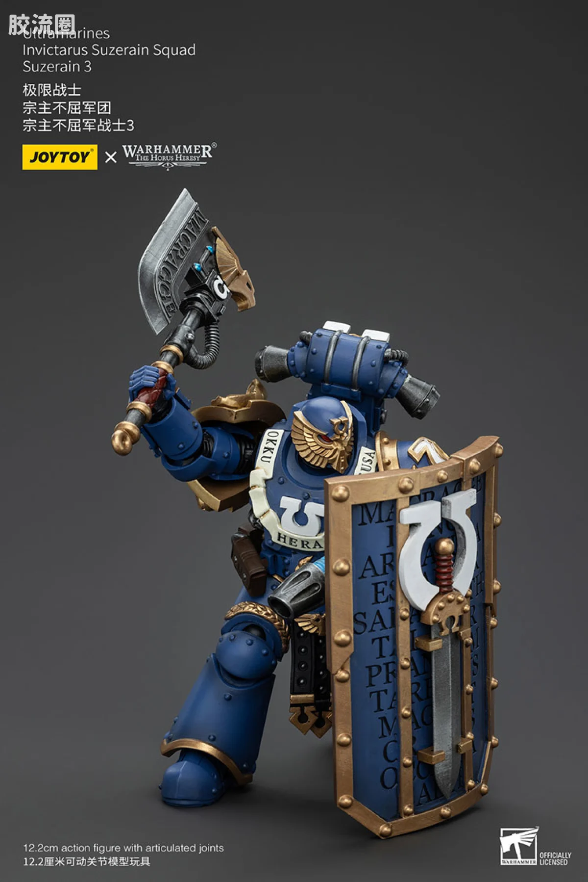 JOYTOY x 战锤40K 极限战士 战团 HH极限战士 常胜军（宗主不屈军团） - 图片