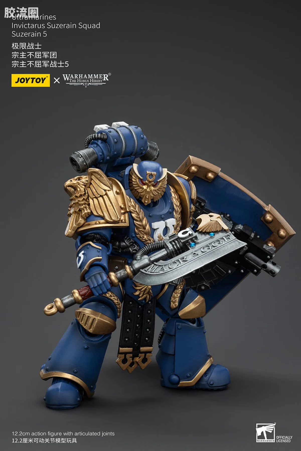JOYTOY x 战锤40K 极限战士 战团 HH极限战士 常胜军（宗主不屈军团） - 图片