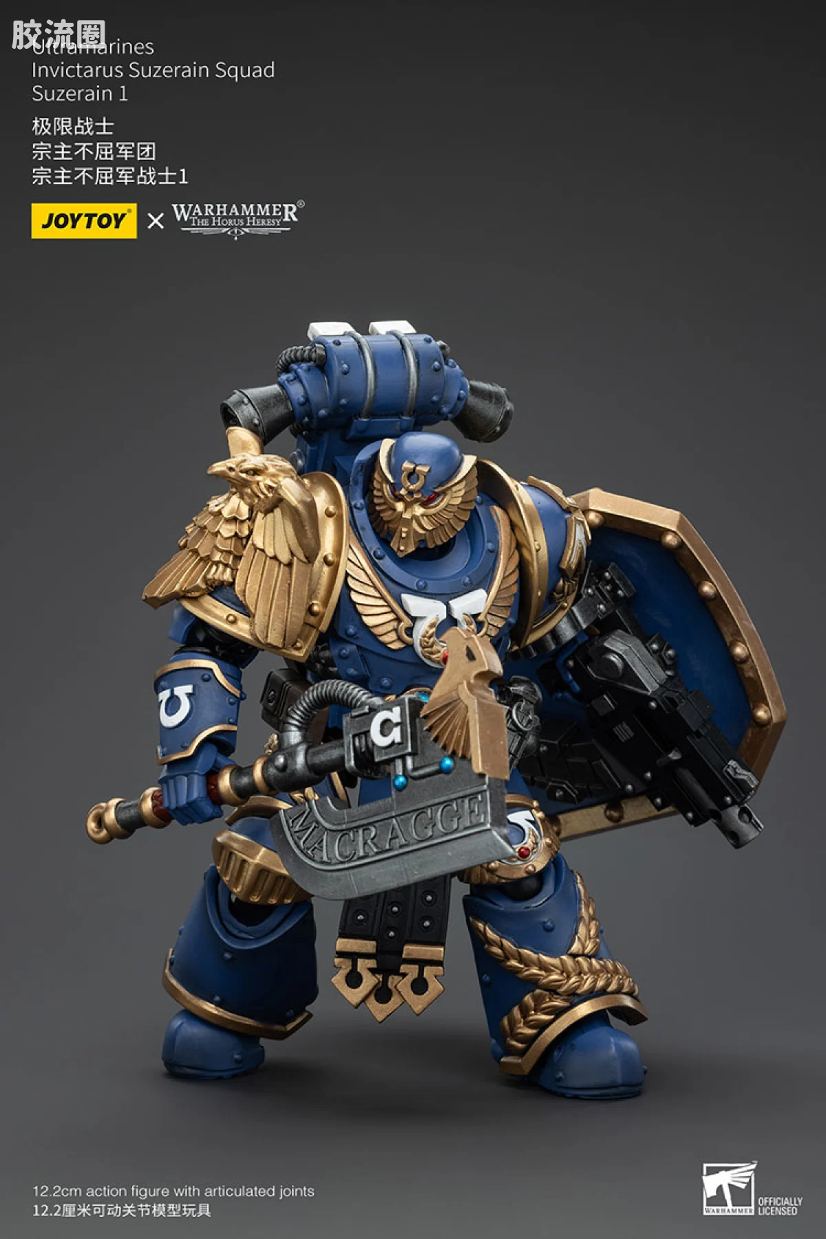 JOYTOY x 战锤40K 极限战士 战团 HH极限战士 常胜军（宗主不屈军团） - 图片