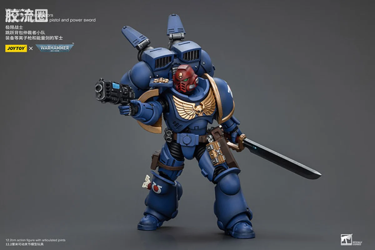 JOYTOY x 战锤40K 极限战士 战团 极限战士 跳跃背包仲裁小队 - 图片