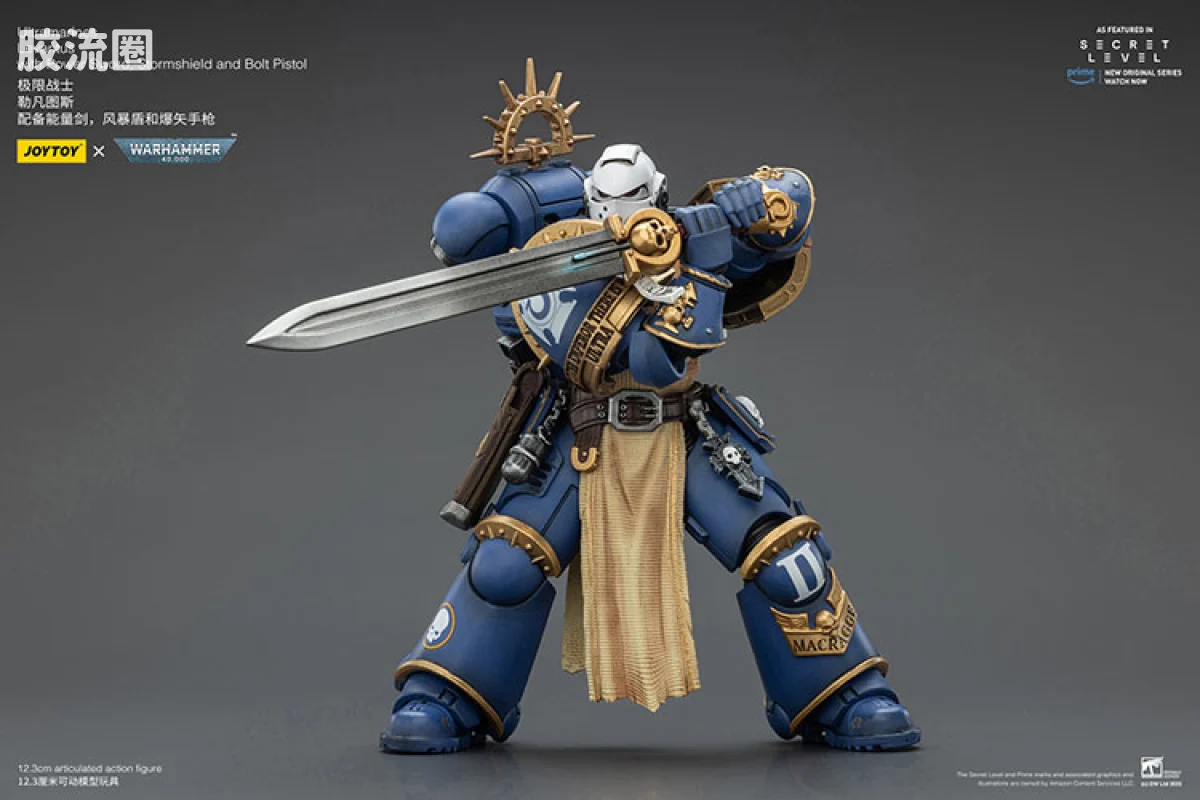 JOYTOY x 战锤40K 【星际战士2】游戏系列 [无所畏惧]极限战士 勒凡图斯 - 图片