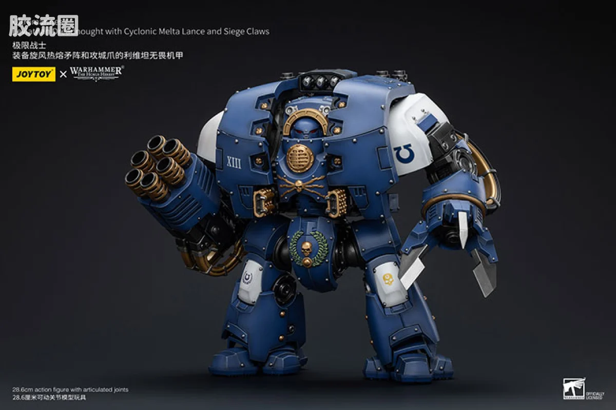 JOYTOY x 战锤40K 机甲载具单位 HH极限战士 利维坦无畏（攻城爪＆旋风热熔矛阵） - 图片