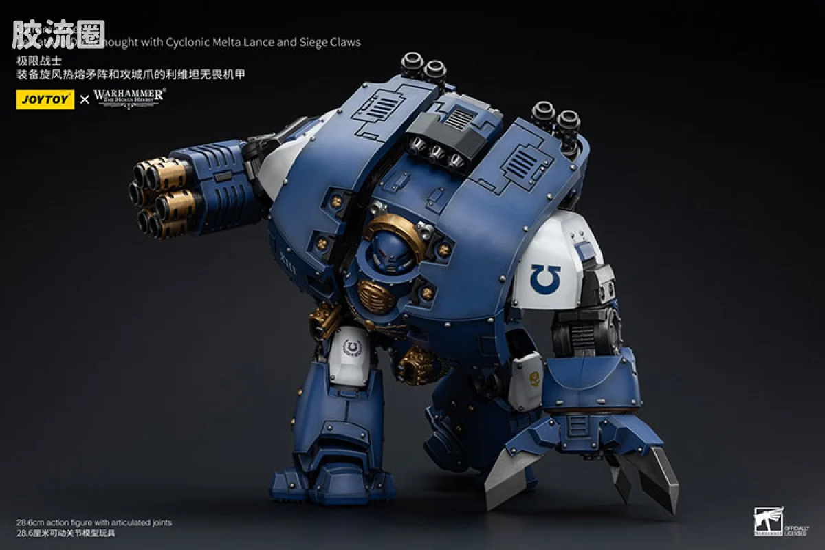 JOYTOY x 战锤40K 机甲载具单位 HH极限战士 利维坦无畏（攻城爪＆旋风热熔矛阵） - 图片