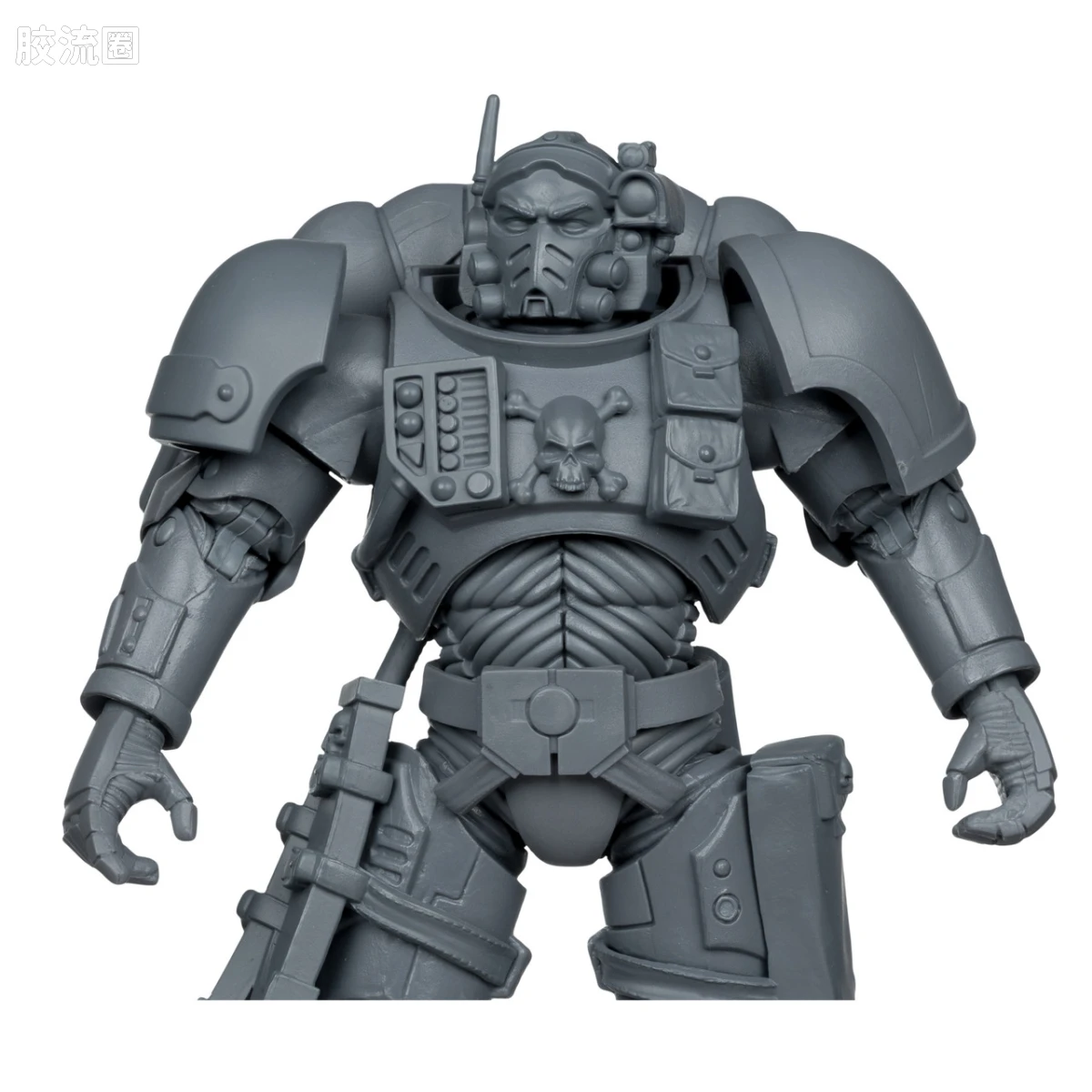 麦克法兰游戏与动画系列 游戏 战锤40K/Warhammer 40,000 极限战士 潜行甲中尉 素模 - 图片