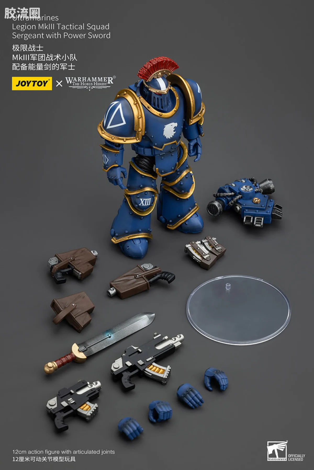 JOYTOY x 战锤40K 极限战士 战团 HH极限战士 MK3军团小队 - 图片