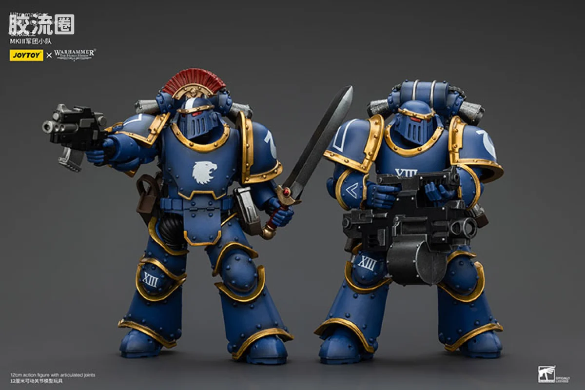 JOYTOY x 战锤40K 极限战士 战团 HH极限战士 MK3军团小队 - 图片