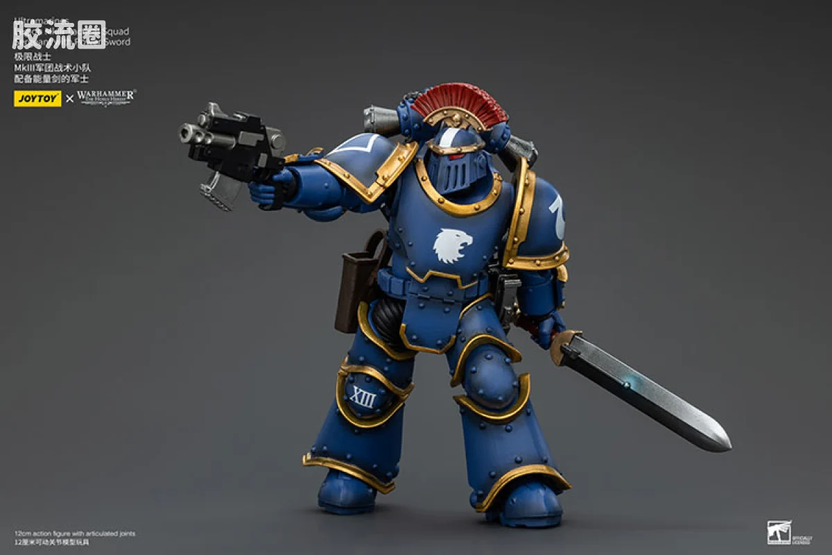 JOYTOY x 战锤40K 极限战士 战团 HH极限战士 MK3军团小队 - 图片